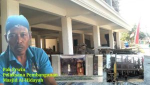 Megah, Masjid Al Hidayah Dusun Banu Desa Katerban Murni Hasil Swadaya Warga
