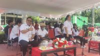 Dalam Rangka HUT RI Yang Ke- 78, Pemkot Bitung Meriahkan Gerak jalan Tingkat SD