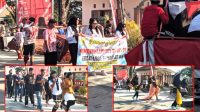 Meriahkan HUT RI Ke 78, PHBN Dan Pemdes Guyangan Gelar Jalan Santai Berkostum