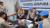 Divisi Propam Polri Kunjungi Polresta Jayapura Untuk Pengamanan Ops Lilin 2023