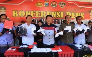 Satresnarkoba Polres Tuban Berhasil Bekuk Pelaku Jaringan Pengedar Narkoba Lintas Provinsi