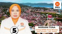 Srikandi PKS Nomor Urut 5, Mariani Paparkan akan Bersama Masyarakat Pedagang Kaki lima Kota Bitung