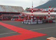 Acara Tulude Di- 8 Kecamatan, Puncak Dilapangan Kantor Walikota Bitung