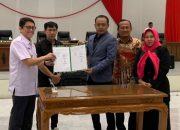 Pj Bupati Bojonegoro Paparkan LKPJ Tahun 2023, Dalam Rapat Paripurna DPRD