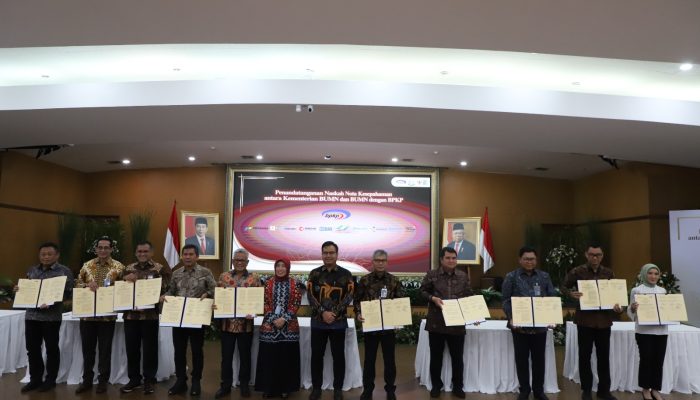 Teken MoU Bersama Kementerian BUMN dan BPKP, PLN Lanjutkan Tata Kelola Perusahaan yang Baik