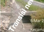 Tanpa Papan Nama Proyek Pekerjaan TPT Saluran Air Diduga Dikerjakan Asal Jadi