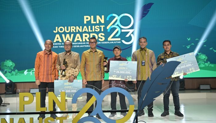 Angkat Tema Energi Ramah Lingkungan, 18 Karya Jurnalistik Terima Penghargaan Direktur Utama dalam PLN Journalist Awards 2023