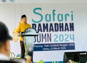 Safari Ramadan BUMN 2024, PLN Berikan 1.000 Paket Sembako Murah ke Masyarakat Lombok Tengah