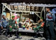 Babinsa Koramil 09/Sumberrejo Bojonegoro bersama Aparat Terkait Patroli Gabungan, Guna Jaga Kondusifitas Wilayah