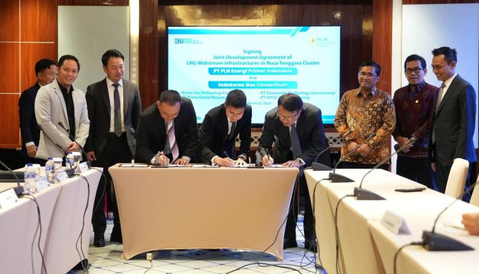 PLN EPI Gandeng Konsorsium Indokorea Gas Kembangkan Infrastruktur Midstream LNG di Nusa Tenggara