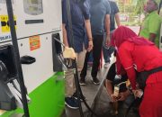 Satreskrim Polres Bojonegoro Sidak di SPBU, Cegah Kecurangan Penyaluran BBM