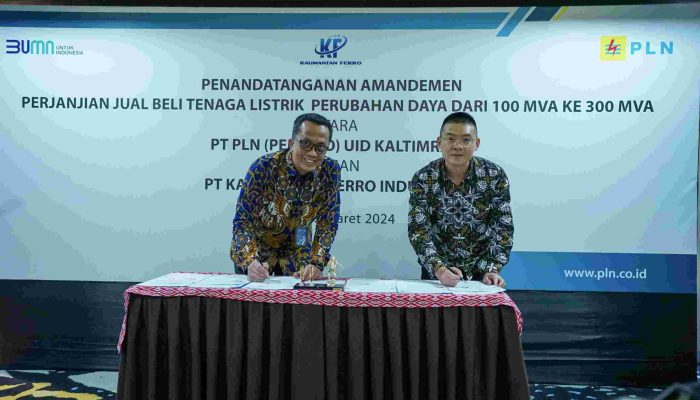 Terus Dukung Hilirisasi, PLN Tambah Daya Listrik Industri Nikel di Kalimantan Timur