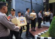 Polres Tuban Berikan bantuan Untuk Korban Banjir di Jawa Tengah