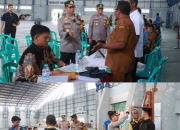 BETAH, Kapolres Bojonegoro Awasi Langsung Penerimaan Calon Anggota Polri Terpadu 2024