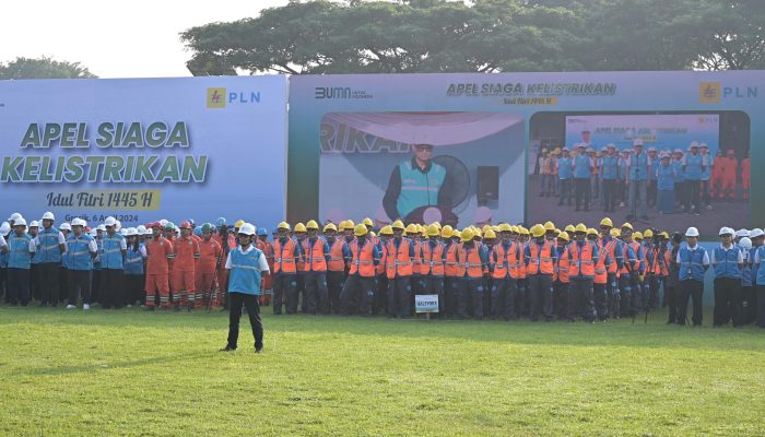 Gelar Apel Siaga Kelistrikan Nasional, Dirut PLN Pimpin Kesiapan Keandalan Listrik Masa Lebaran 2024