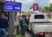 Dishub Bojonegoro Pasang Rambu Petunjuk Arah Jelang Lebaran