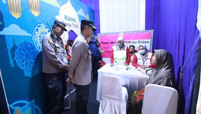 Cek Posyan, Kapolres Bojonegoro Pastikan Layani Pemudik Ceria dan Penuh Makna