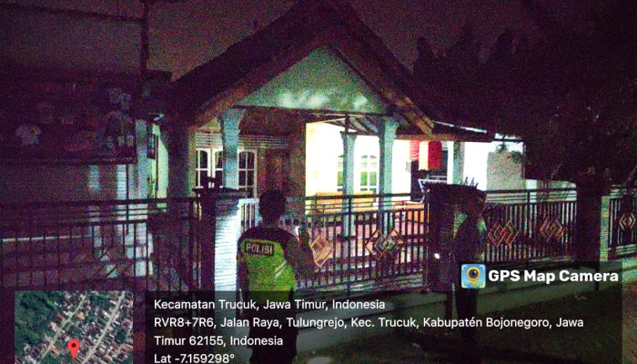 Selama Mudik Idul Fitri, Polres Bojonegoro Gencarkan Patroli Rumah Kosong