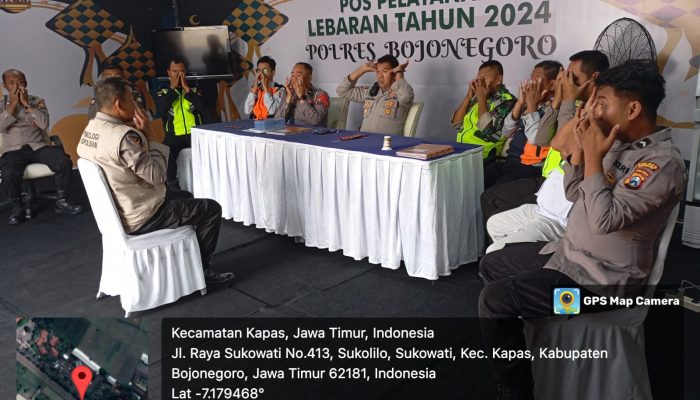 Pendampingan Psikologi Kepada Personel Pospam dan Posyan Ops Ketupat Semeru 2024 Bojonegoro