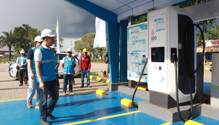Persiapan Layani Arus Balik, GM PLN Banten Pastikan Operasional SPKLU Jalur Mudik Tol Jakarta-Merak Andal