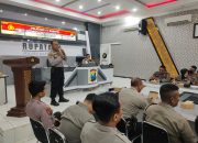 Polres Bojonegoro Gelar Pelatihan Fungsi Teknis Samapta