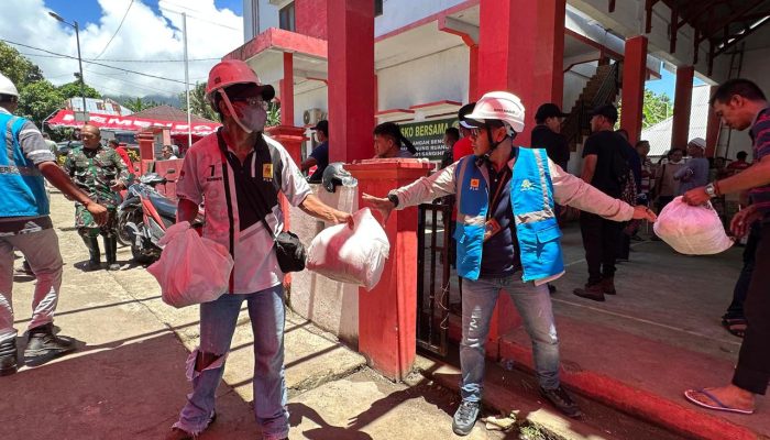 PLN Gerak Cepat Pascaerupsi Gunung Ruang, Kelistrikan Pulau Tagulandang Kini Normal Kembali