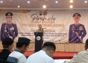 Piramida, Polres Bojonegoro Gelar Buka Puasa Bersama Awak Media
