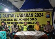 Antisipasi Tindak Kejahatan, Polsek Sumberrejo Bersama Pemdes Bangun Pospam di Depan Pasar Kliwon