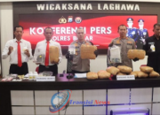 SatresNarkoba Polres Blitar Berhasil Amankan Pengedar Ganja Kering dan dobel L