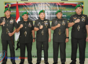Kepala Staf Korem (Kasrem) 084/Bhaskara Jaya, Pimpin Sertijab Kasiter dan Dandim 0826/Pamekasan