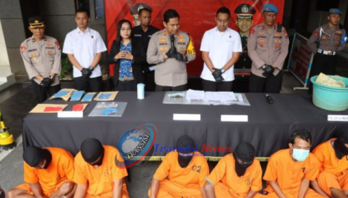 Polres Tulungagung Berhasil Amankan 10 tersangka Kasus Judi, Salah Seorang Merupakan Selebgram