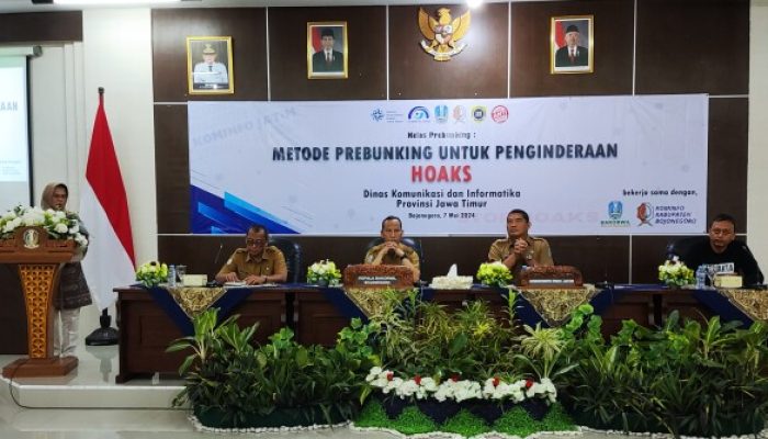 Kominfo Jatim, Kominfo Bojonegoro dan Bakorwil Gelar Kelas Prebunking, Bersinergi Tangkal Hoaks