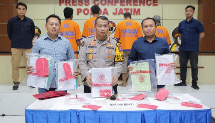 Polda Jatim Tetapkan 4 Kades di Bojonegoro  Sebagai Tersangka Korupsi Dana BKK