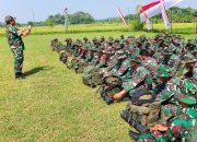Pasiops Kodim Bojonegoro Motivasi Personel Satgas TMMD 120 Tambakrejo