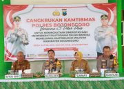Jalin Silaturahmi, Polres Bojonegoro Gelar Cangkrukan Kamtibmas Bersama Tiga Pilar Plus di Gayam