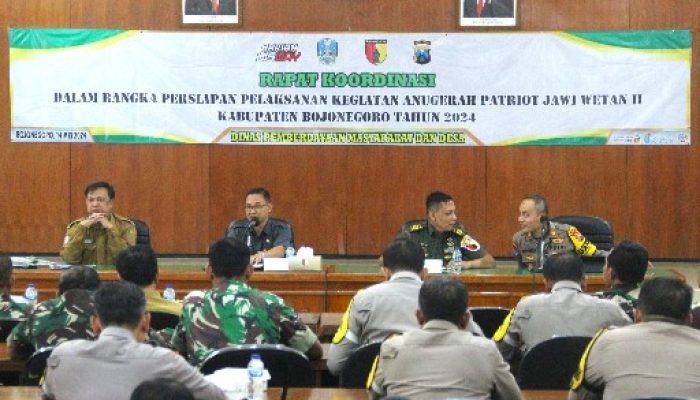Bojonegoro Targetkan Masuk 5 Besar Nominasi Desa atau Kelurahan Terbaik Se-Jatim di APJW 