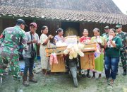 TMMD 120 Kodim Bojonegoro di Tambakrejo, Omset Pedagang Sayur Keliling Meningkat