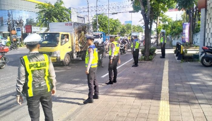 Amankan World Water Forum ke – 10 di Bali, Polres Bojonegoro Kirim 8 Personel Satlantas