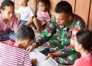 Peduli Pendidikan Karakter, Satgas TMMD 120 Kodim Bojonegoro Motivasi Belajar Generasi Muda