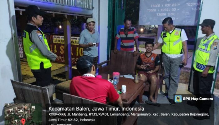Tanpa Rasa Lelah, Polsek Balen Gencar Laksanakan Operasi Miras di Wilayah Hukum Binaanya