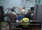 Giat Rutin Patroli, Polsek Balen Tegas Dalam Menekan Peredaran Minuman Keras di Wilayah Hukum Binaanya