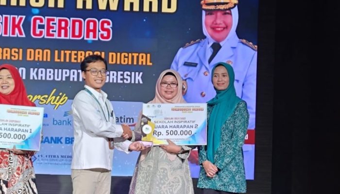 PLN Icon Plus Ikut Sukseskan Acara Nawakarsa Award Gresik Cerdas Bersama Dinas Pendidikan Kab. Gresik