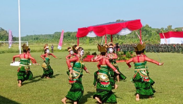 Upacara Pembukaan TMMD ke-120 TA 2024 di Meriahkan Dengan Tarian Khas Bojonegoro “Tari Thengul”