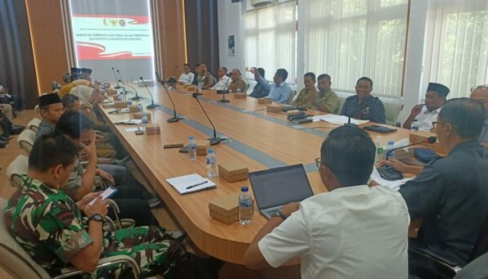Pemkab Bojonegoro Gelar Rakor Peningkatan Sinergitas Pemerintah dan Ormas dalam Pemberdayaan Eks Napiter