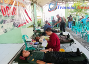 Koramil 05/Dander Kodim 0813 Bojonegoro selenggarakan Bakti Sosial Donor Darah