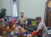 Bripka Ahmadin Anggota Polsek Sumberrejo Polres Bojonegoro Semangat Giat Patroli dan Sambang Desa