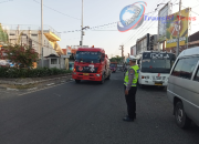 Polsek Babat Giat Rutin Commander Wish Guna Urai kemacetan