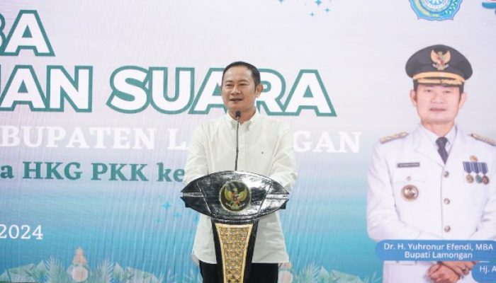 Sosialisasi Mars Lamongan Melalui Lomba Paduan Suara 