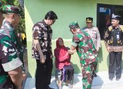 Dandim Bojonegoro dampingi Pangdam V Brawijaya tinjau Hasil TMMD 120 di Tambakrejo