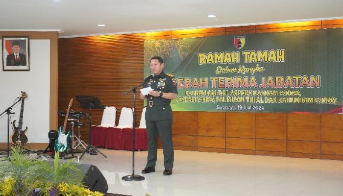 Pangdam Mayjen TNI Rafael Pimpin Sertijab Pejabat Kodam Brawijaya